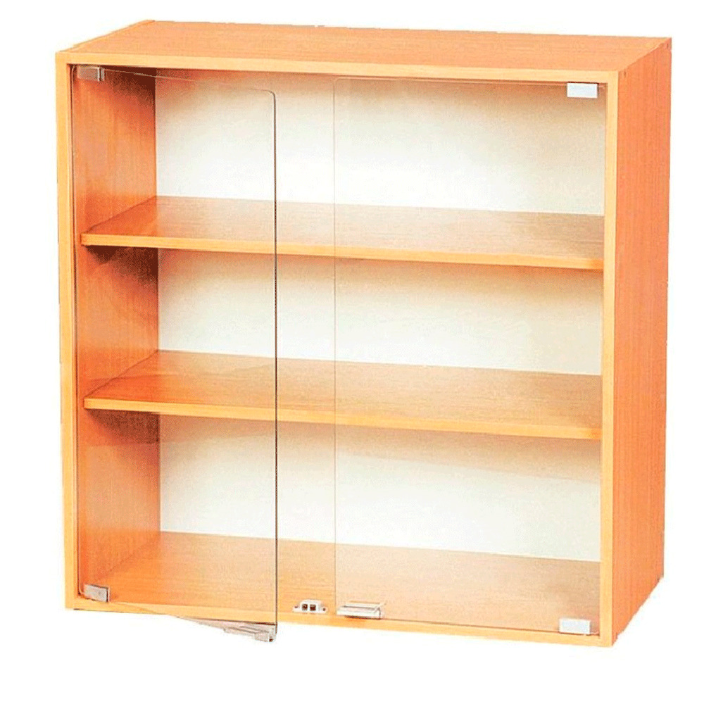 Шафа верхня зі скляними дверцятами С-02 Дроздовський